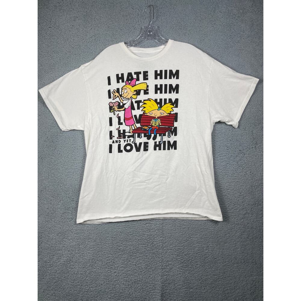 Nickelodeon Hey Arnold Graphic Shirt Men's Size XL